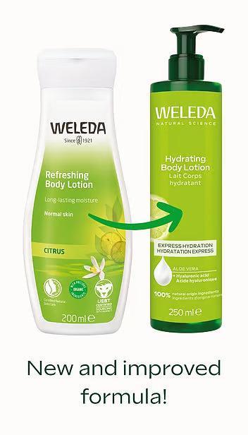 Weleda - Hydrating Body Lotion - Citrus - 250ml - The Bare Theory