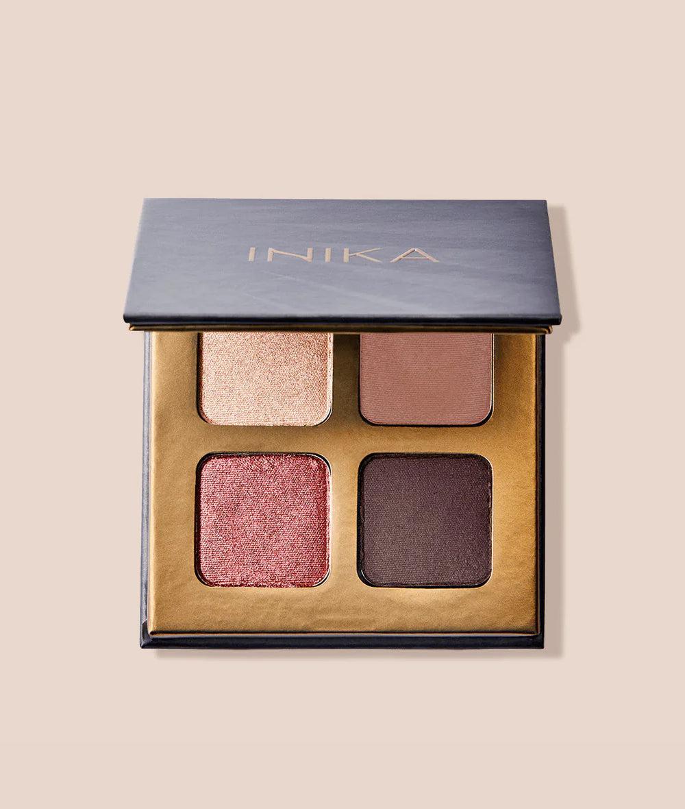 INIKA - Eyeshadow Quad - Flowers - The Bare Theory
