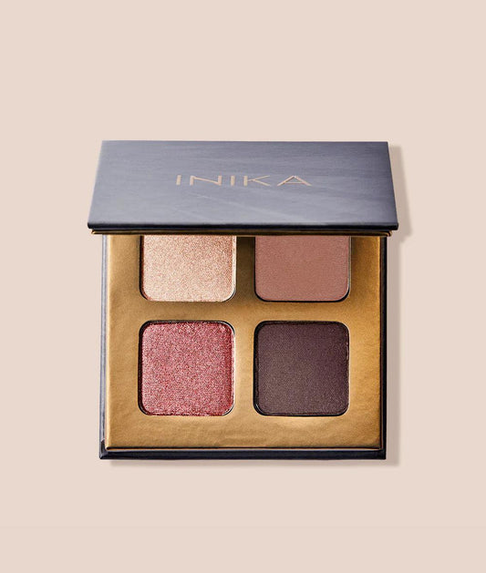 INIKA - Eyeshadow Quad - Flowers - The Bare Theory