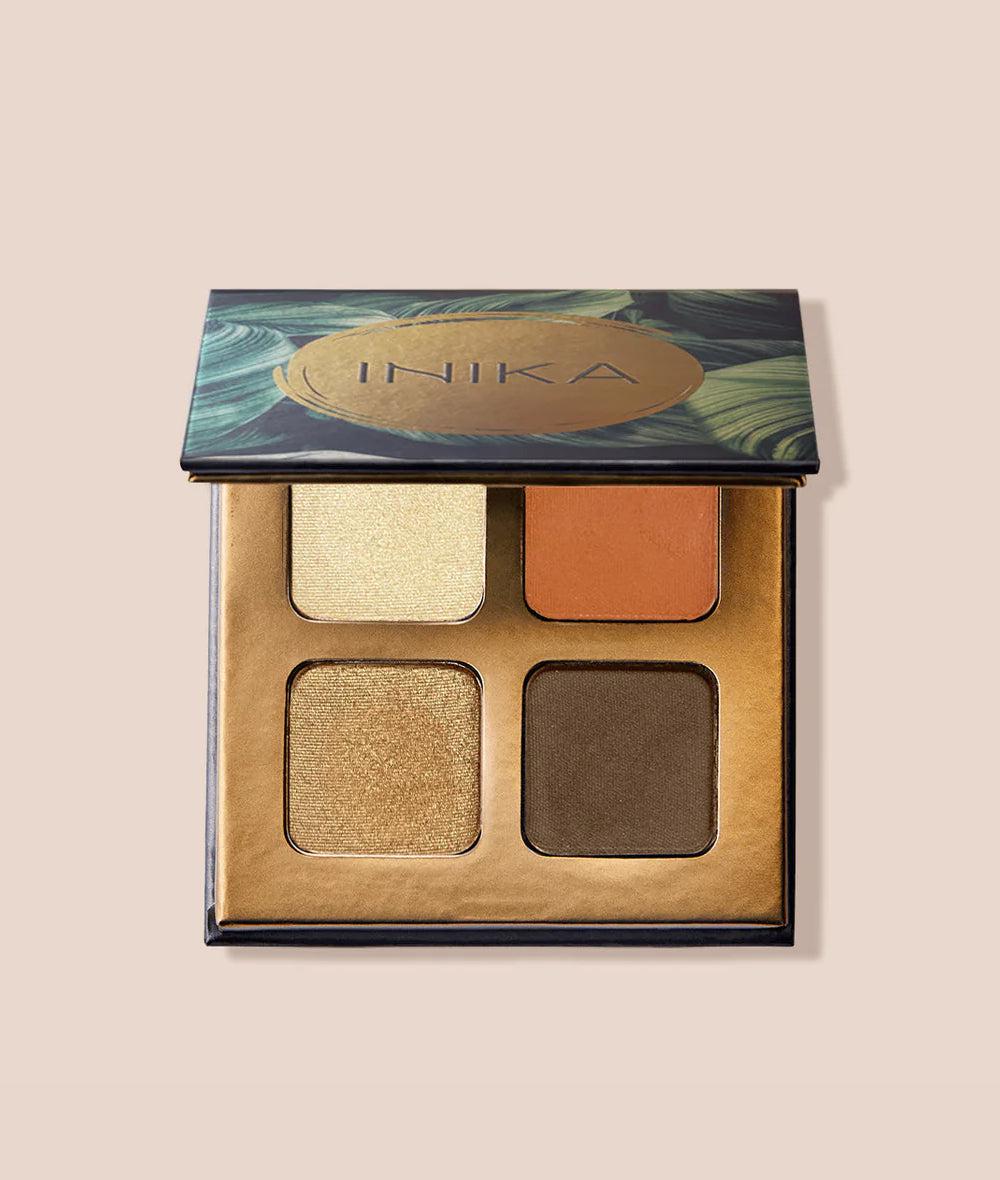 INIKA - Eyeshadow Quad - Sunset - The Bare Theory