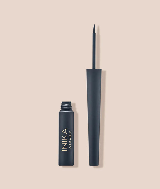 INIKA - Organic Liquid Eyeliner - Black - The Bare Theory